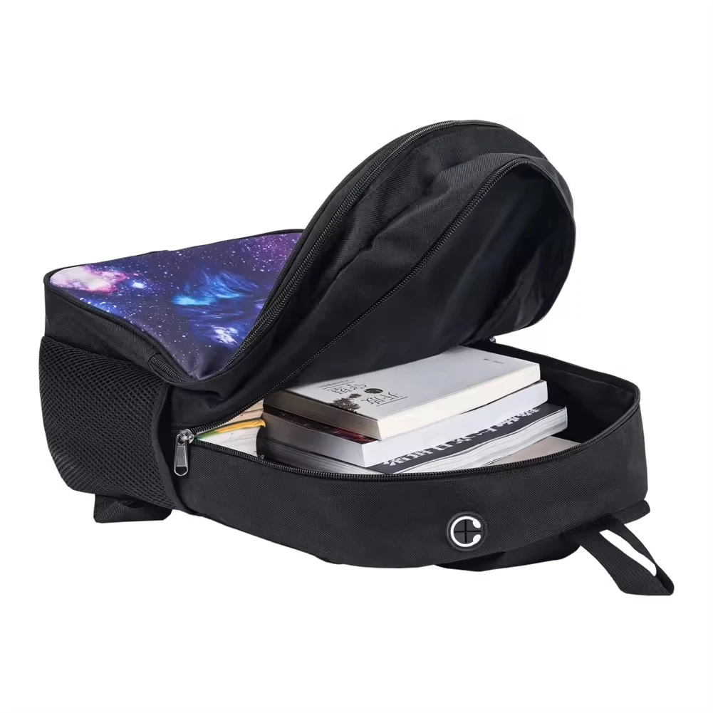 Hot Sale Personalized Blank Sublimation Sports Anime Custom Backpack With Logo Sublimation Bookbags