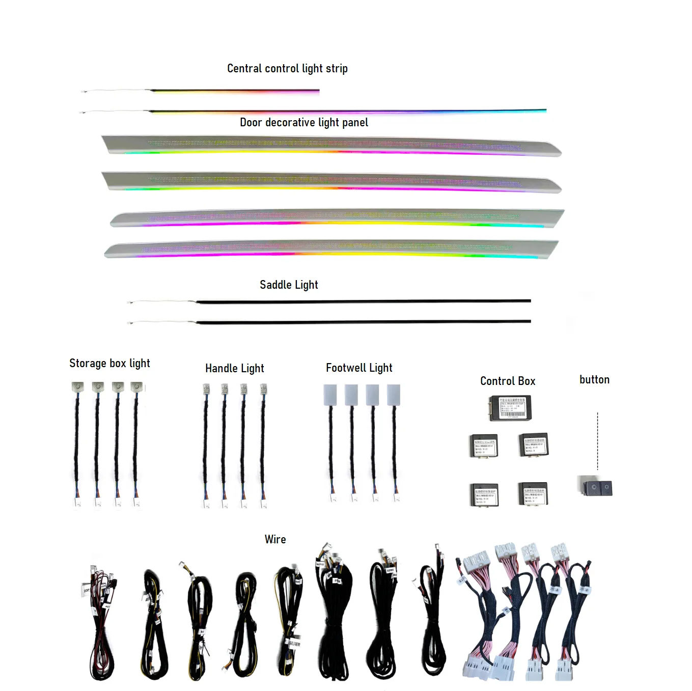 Car Ambient Light For Nissan Altima TEANA 2019-2023 car neon interior door atmosphere light decoration fantasy lighting version