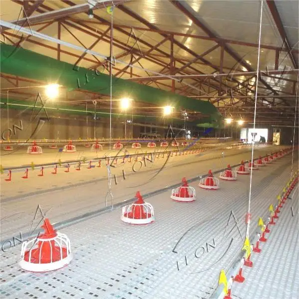 Automatic Poultry Broiler Pan Feeding System Feed Pan with Sensor for Chicken Equipment