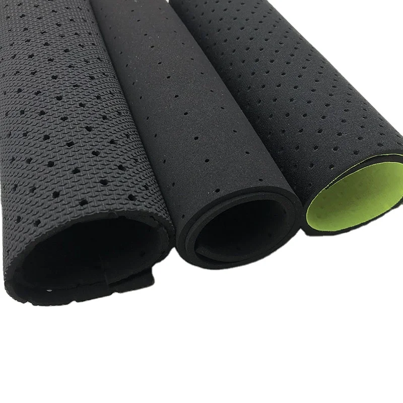 Хорошее качество Высокая Производительность черная дышащая Неопреновая ткань перфорированная