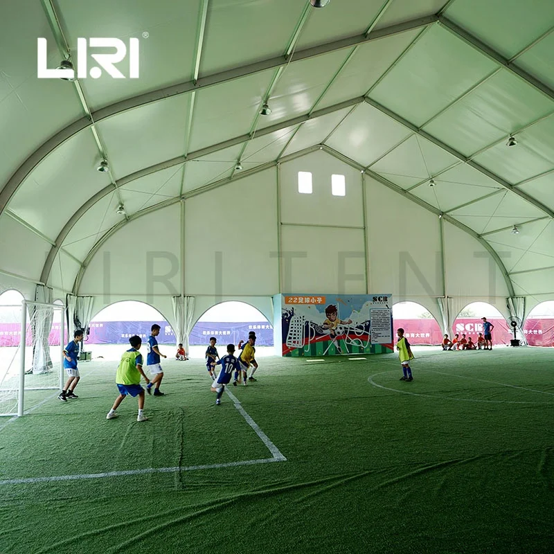 Custom Curve Indoor Football Field Tents for Sports Events Outdoor
