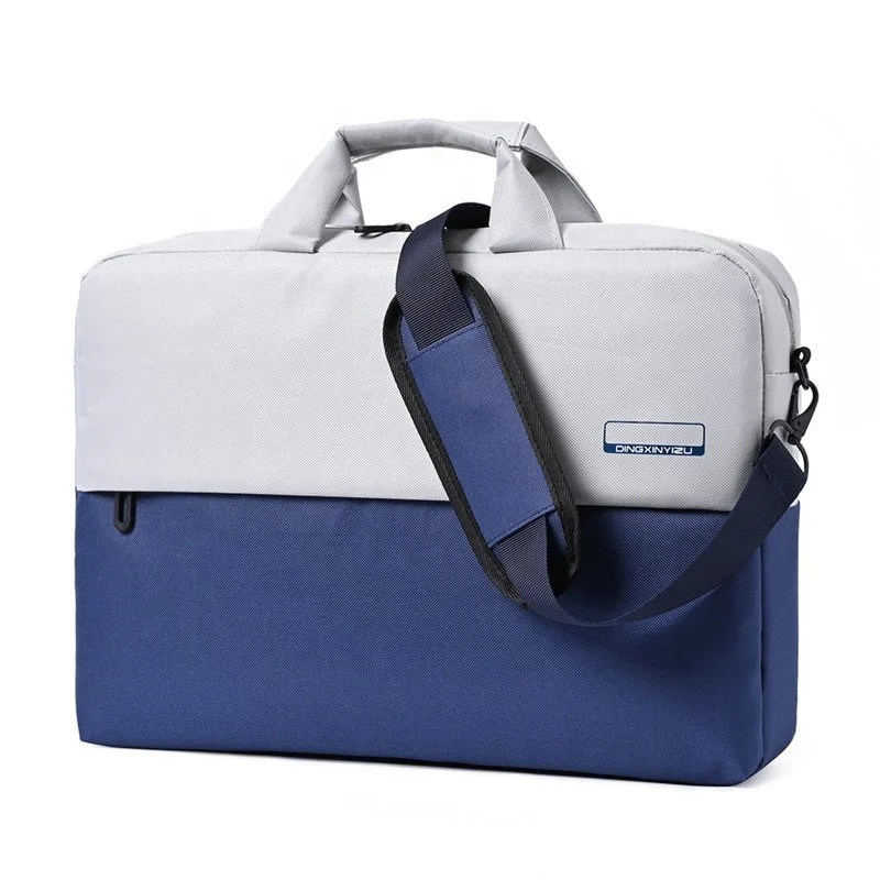 
New Arrival Men Women Simple Waterproof Briefcase Hand Bag 