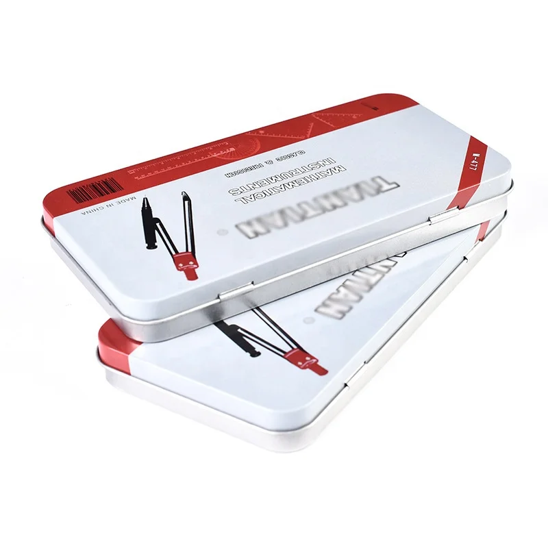 Mathematical Compass Triangular Ruler Student Drawing 8piece Math Geometry Set