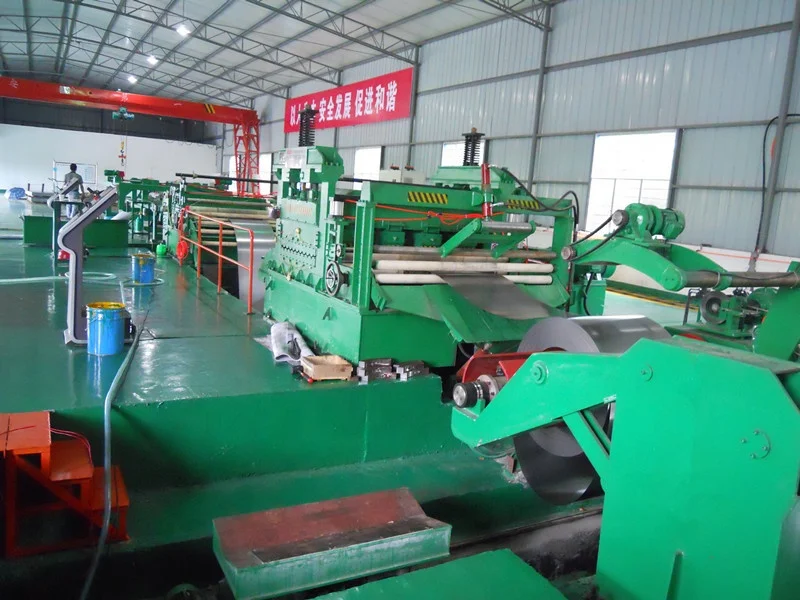 
Jiangsu hydraulic stainless steel Cut to length machines 