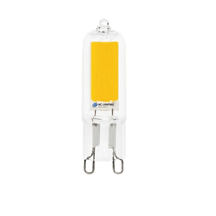 Стеклянная Светодиодная лампа COB G9 капсула галогенная g9 Замена 220v-240v NC-22G9P20P1C