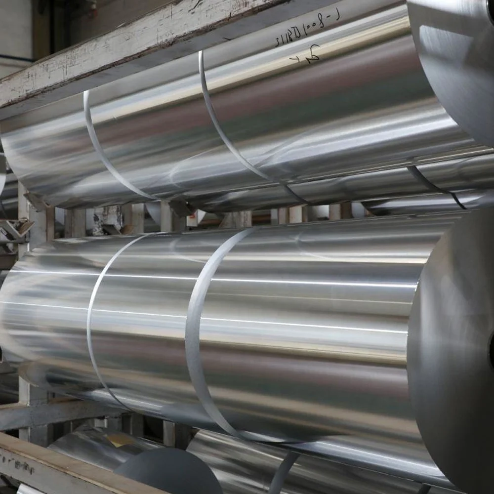 High Quality Raw Material 1235 7 Micron 12 Micron 20 Micron Aluminum Foil Jumbo Roll 1235 Food Grade For Flexible Packaging