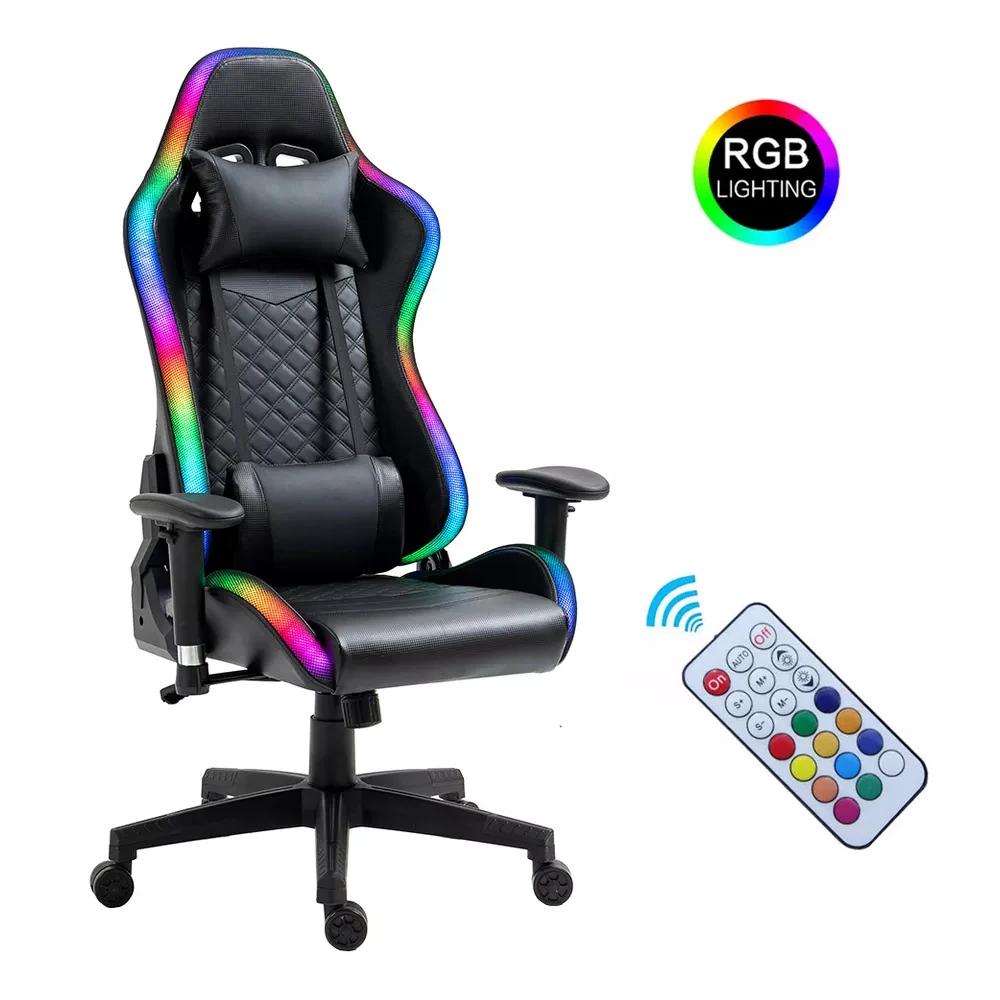 Удобный компьютер rgb эргономичный поворотный игровой стул Прямая поставка