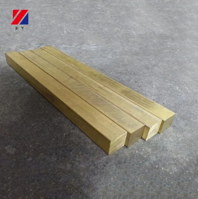 Wholesale Price Brass Flat  Square Rectangle Flat Bar Rod in Stock