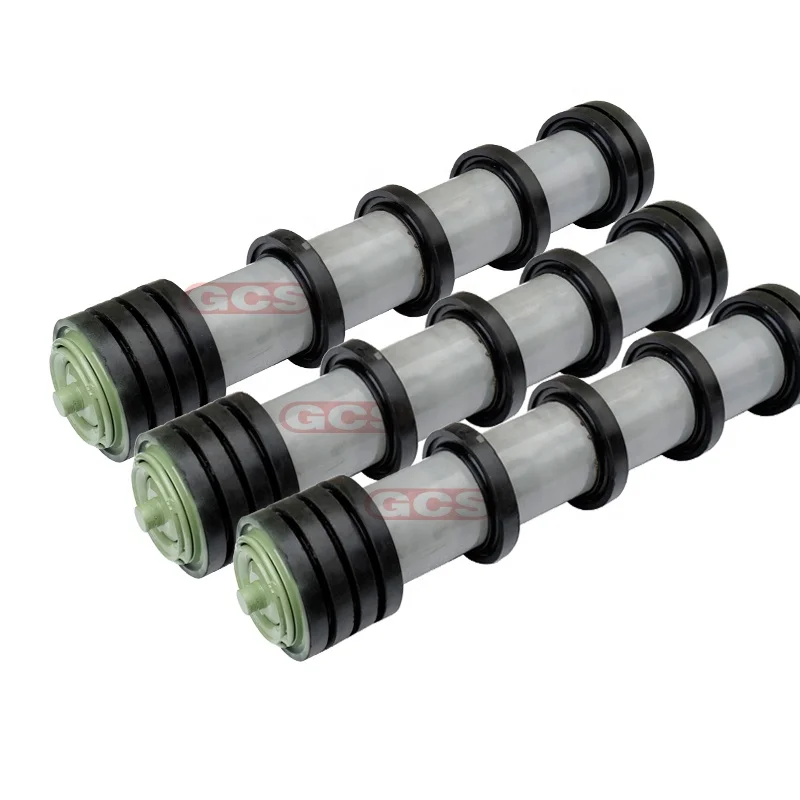 Wholesale Conveyor Roller Suppliers  Rubber Lagging Impact Roller used in heavy duty industry