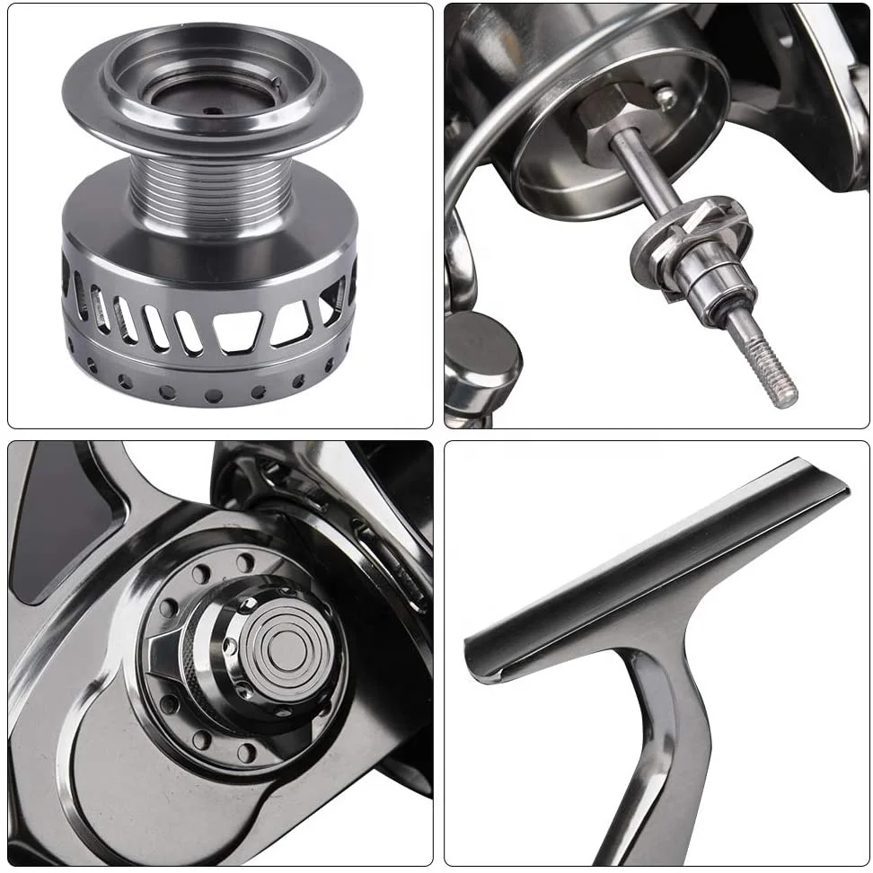 Спиннинговая Рыболовная катушка из алюминия