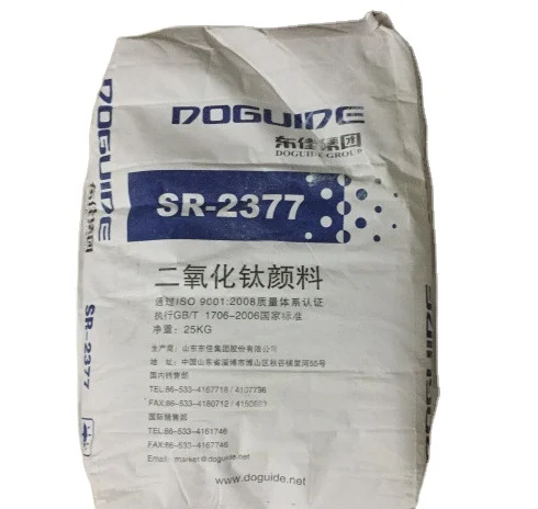 Рутил диоксид титана класс SR 2377 Китай производитель рутил диоксид титана TiO2 SR 2377 высококачественный пищевой сорт