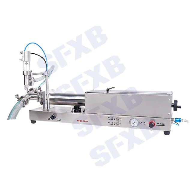 SFXB SFQY Double Nozzle Servo Piston Pump Cream Shampoo Lotion Tracking Filling Machine Line