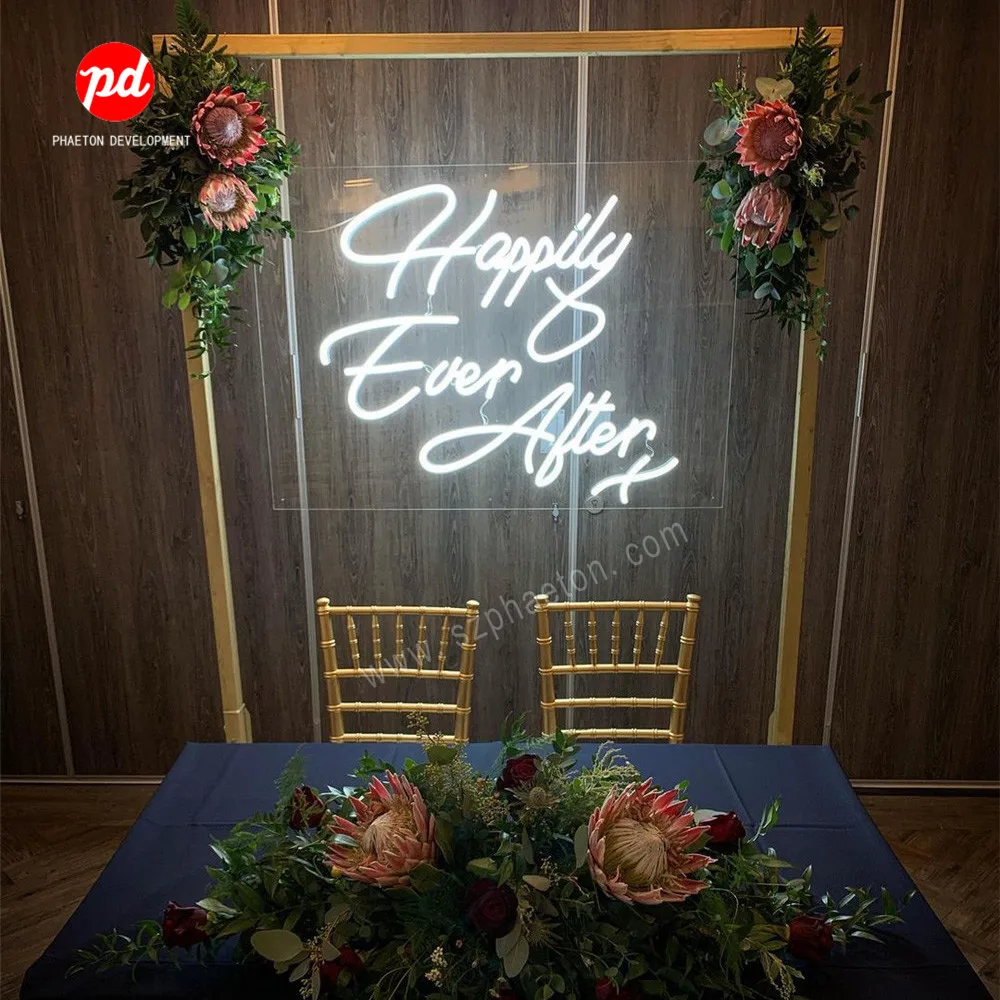 Свадебные принадлежности низкая цена Прямая поставка неоновые огни Mr & Mrs на заказ неоновая вывеска для украшения дома/свадебной