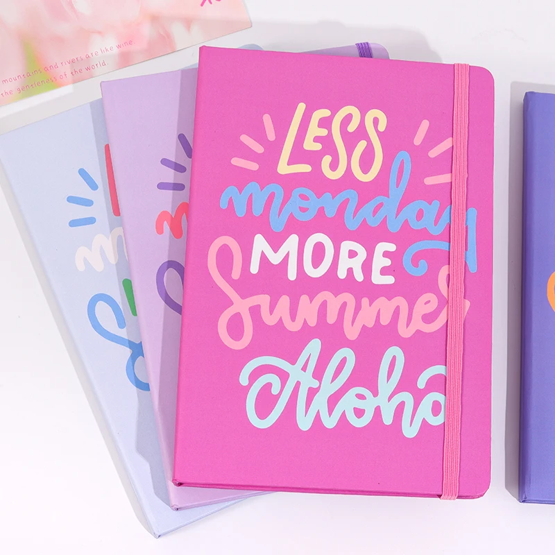 Wholesale 2024 trend customized hardcover notebooks school budget note book