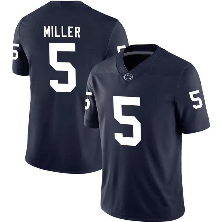 2024 New Wholesale Custom Best Quality College Stitched Football Jerseys Penn State #11 Parsons #24 Sanders #26 Barkley