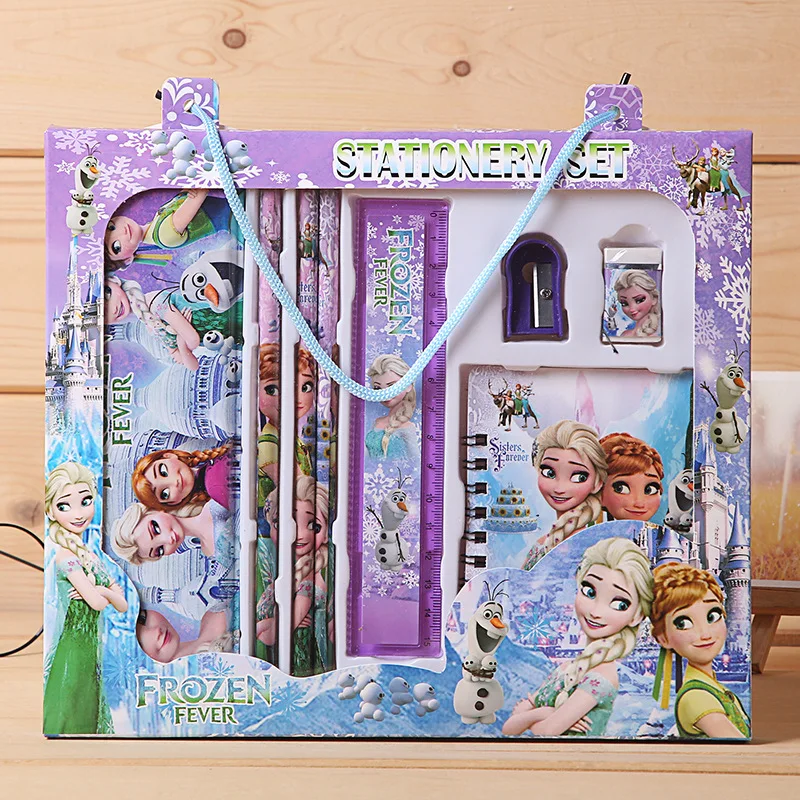 Креативные канцелярские принадлежности, детский приз, набор канцелярских принадлежностей для учеников, Подарочная коробка, товары для учеников начальной школы, 5 шт., школьные канцелярские принадлежности