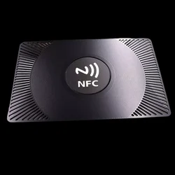 Manufacturer High Quality OEM NFC Metal Cards With QR code