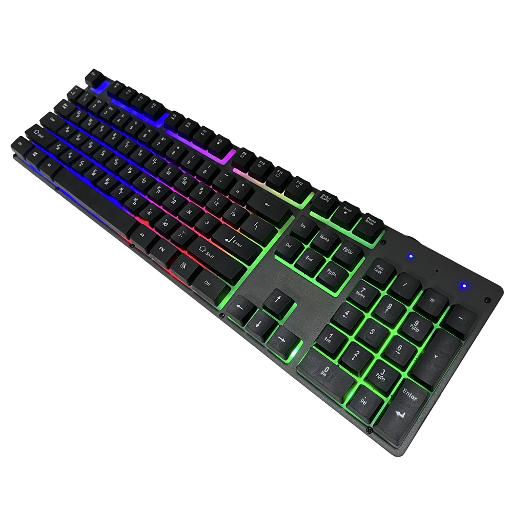  Игровая клавиатура мультимедийная компьютерная игровая для профессиональных