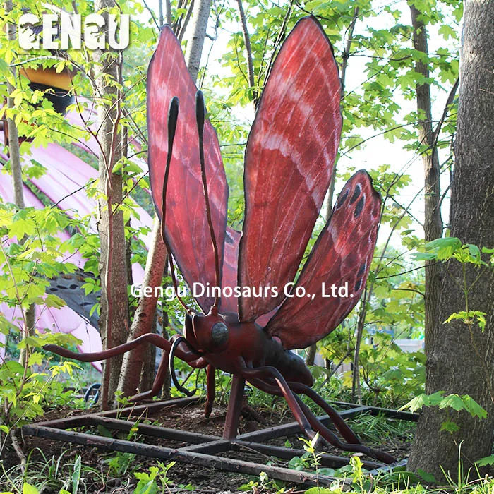 Animatronic 3D Model Simulation Animatronic Insect