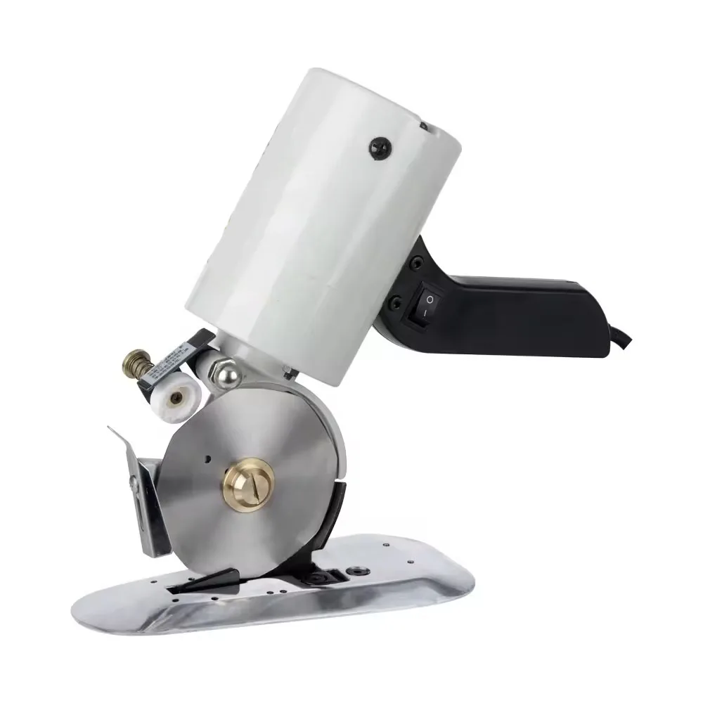 Portable 90 round knife mini cutting machine for cutting clothing fabric