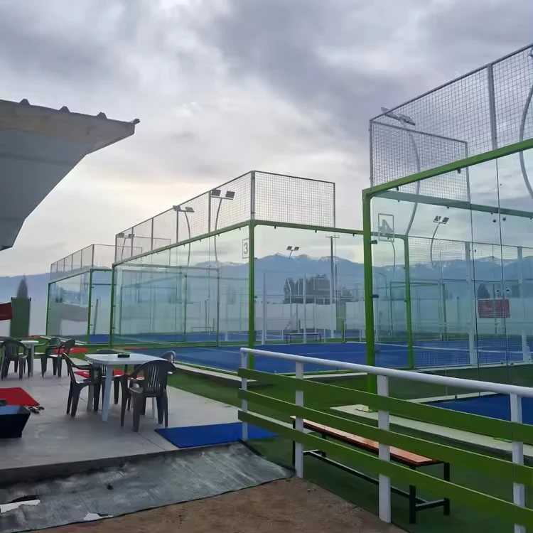 Luxgrass  padel court galvanized materiel padel court legend sport