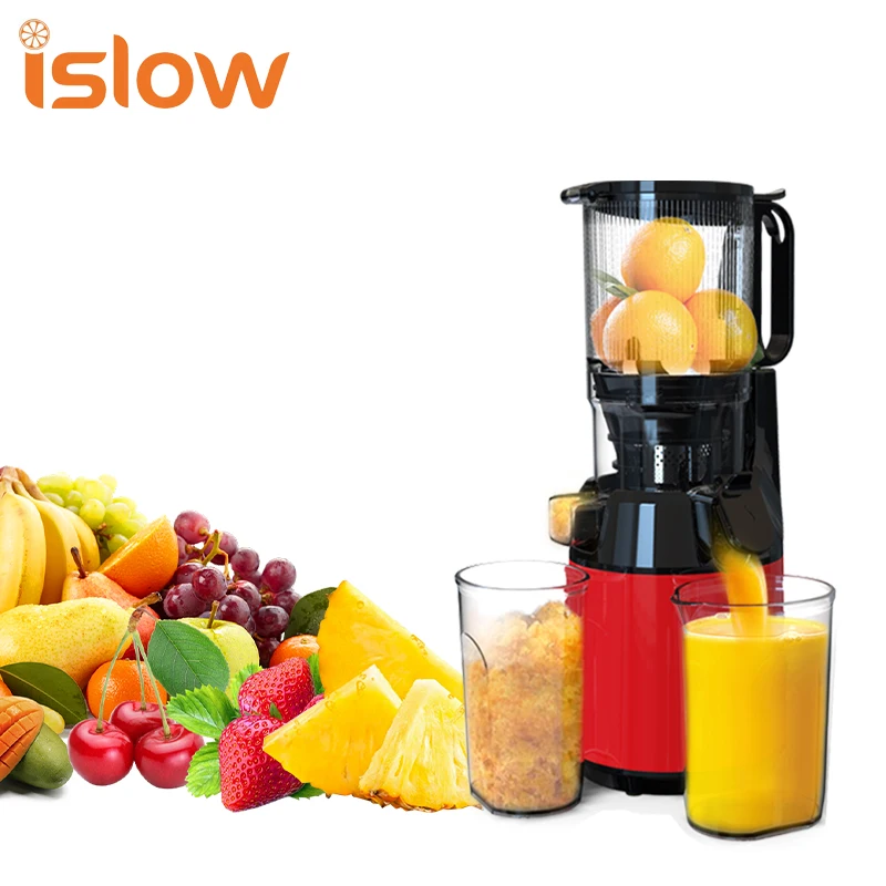 SJ-023 big mouth mechanical pure silver crest juicer machine