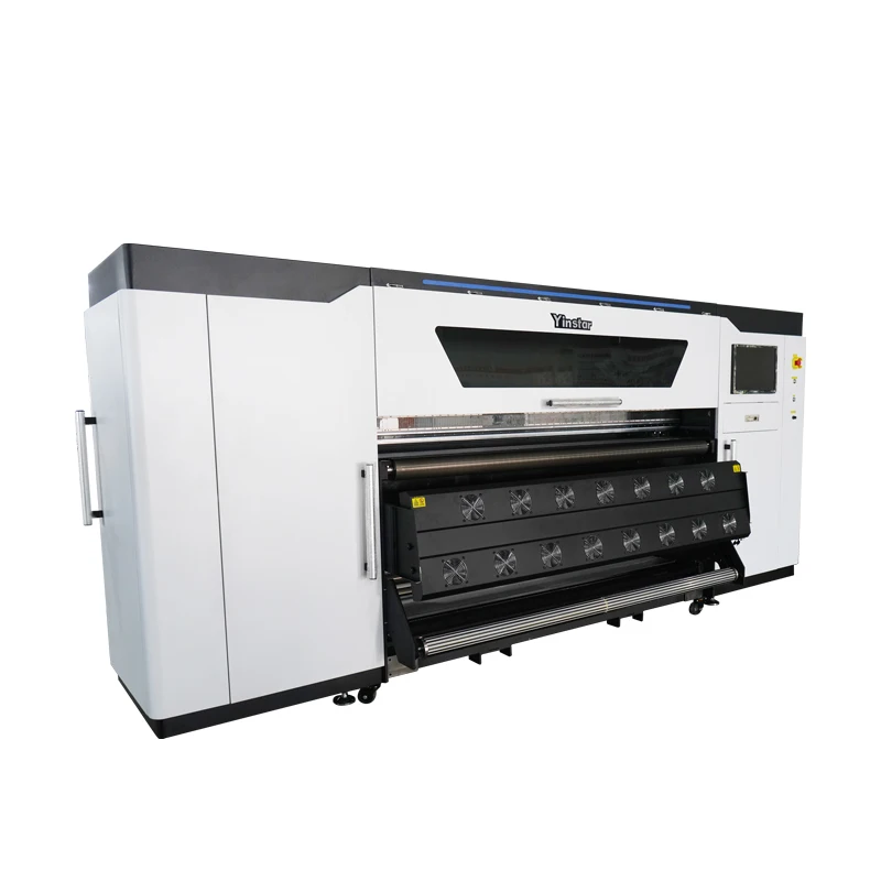 Yinstar Roll To Roll Textile Dye sublimation plotter color printing machine Sublimation Inkjet Printer for Carpet curtains