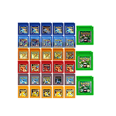Лидер продаж в наличии 7 видов игровых карт Pokemoned для игровой
