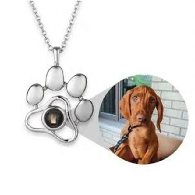 
2019 Foreign Trade Hot Style Ornaments Gold Necklace Lovely Animal Cat Paw Jewelry S925 Necklace 