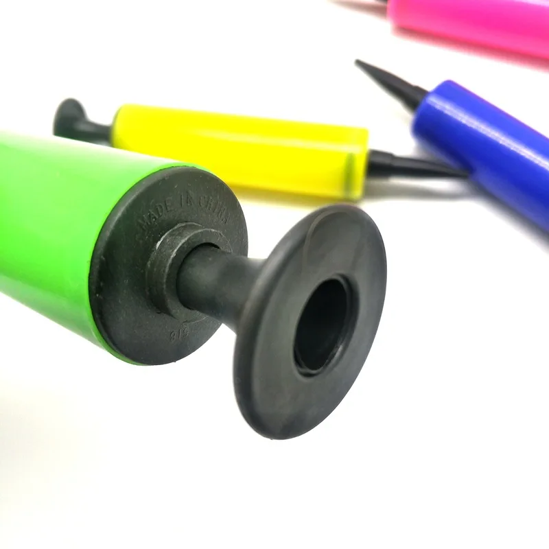 Wholesale Cheap Colorful Mini Manual Air Helium Balloon Pump for Latex BalloonsHot Sale Products