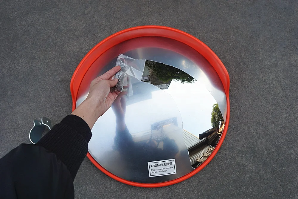 45cm China Manufacturer Convex Driveway Traffic Road Fitted Safety Convex Mirror
