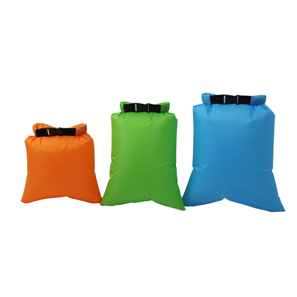 Wholesale 1.5L 2L 2.5L 3.5L 4.5L 6L waterproof dry bag set for camping ultralight stuff sack drybag 5l custom hiking lightweight