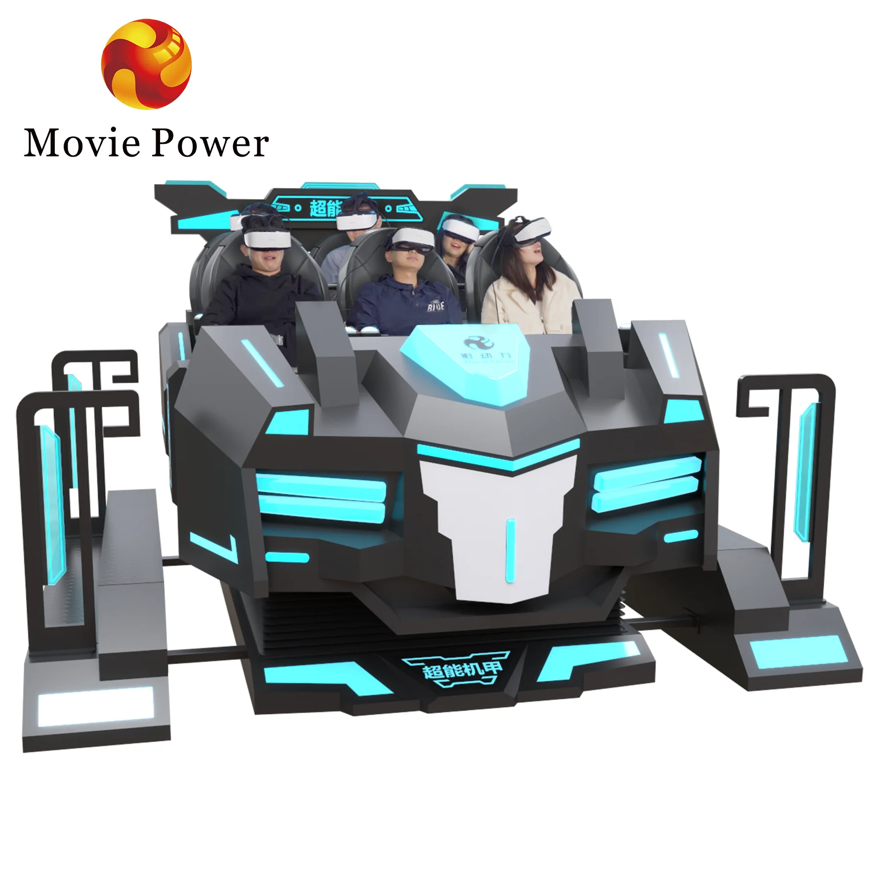 9D Vr Machine Amusement Park Vr Cinema Multiplayer Gaming 9D Virtual Reality Arcade Vr Game Machine
