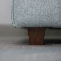 Высота 65 мм, лидер продаж, аксессуары для мебели с отделкой под дерево, черные ножки для мебели, дивана