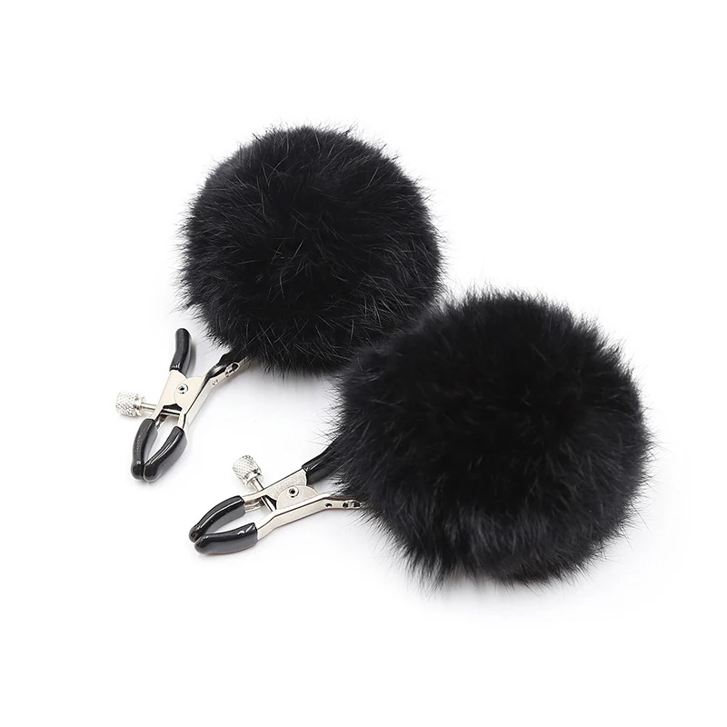 Hairball breast clip female products sm sex tool flirting female clip punish nipple tool Mimi nipple clip