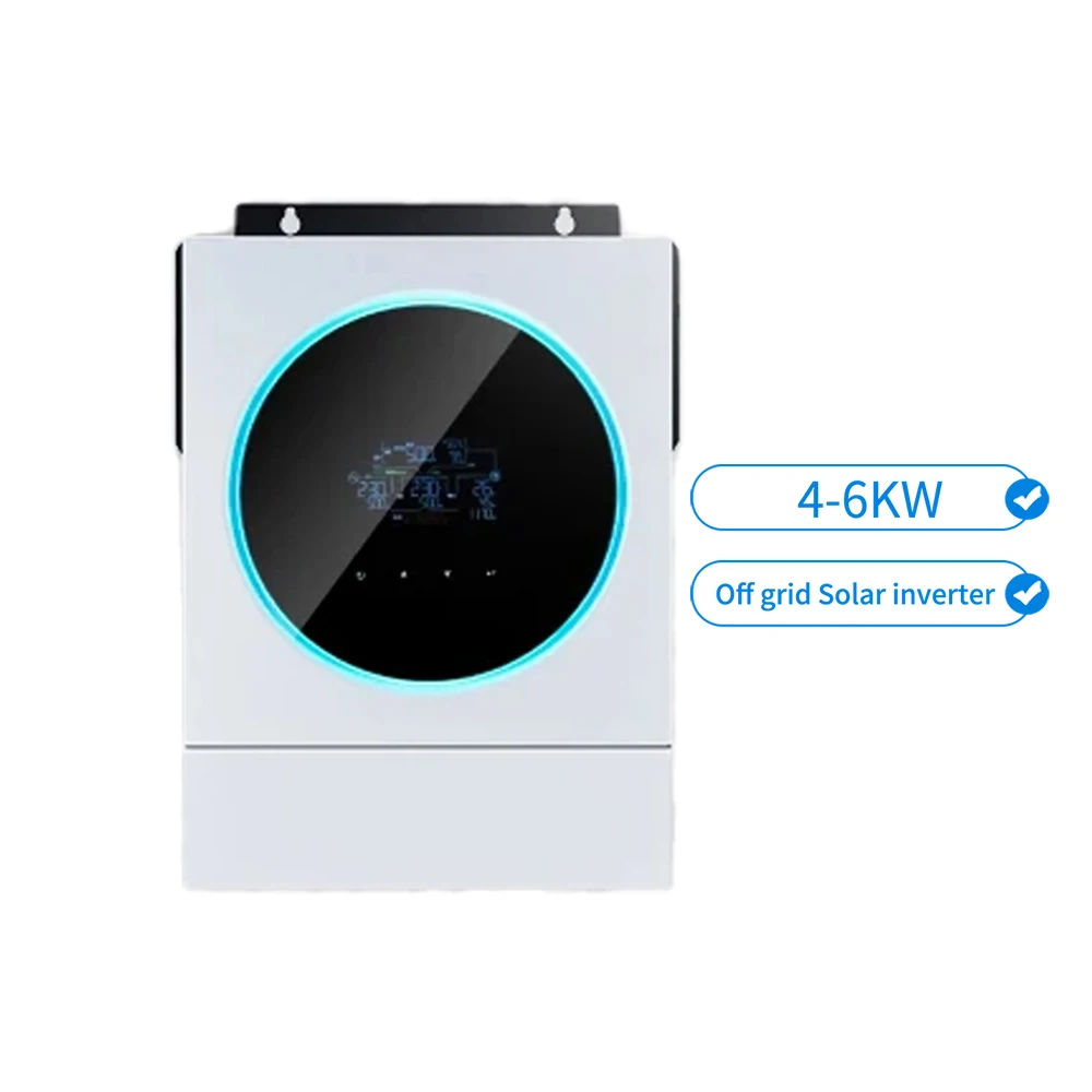 Lovsun high frequency 12v 24v 48v off grid mppt soler inverter 220v solar home system 3.6kw 4kw 5kw 6kw 7kw solar inverter