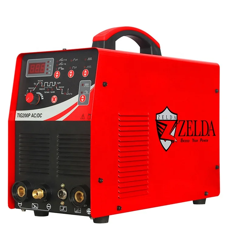 Digital cold tig welder TIG 200P AC DC aluminum tig welding machine 200a hot sale ac dc welder