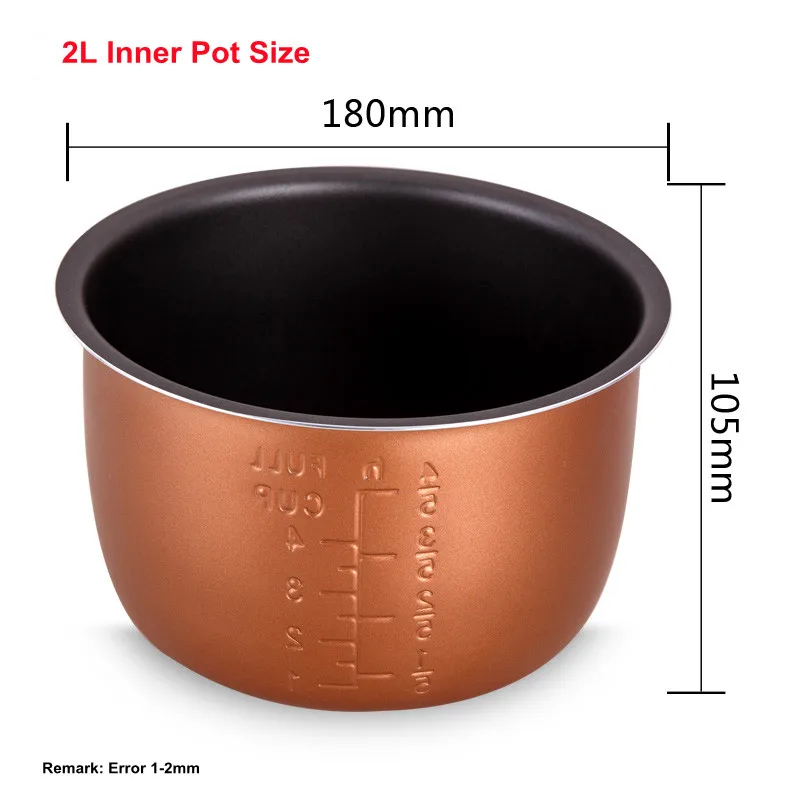 
Rice cooker aluminum pot SUS material 2L 3L 4L 5L 6L round and straight rice cooker parts inner pot global OEM custom factory  (1600276634917)