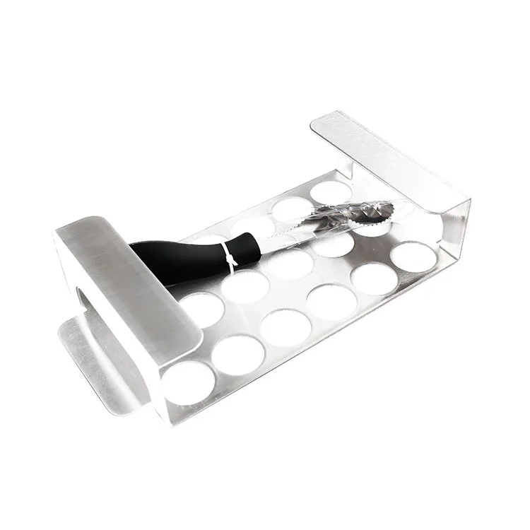 Outdoor grilling bbq accessories chili roaster stainless steel jalapeno roaster with 18 holes grill holder