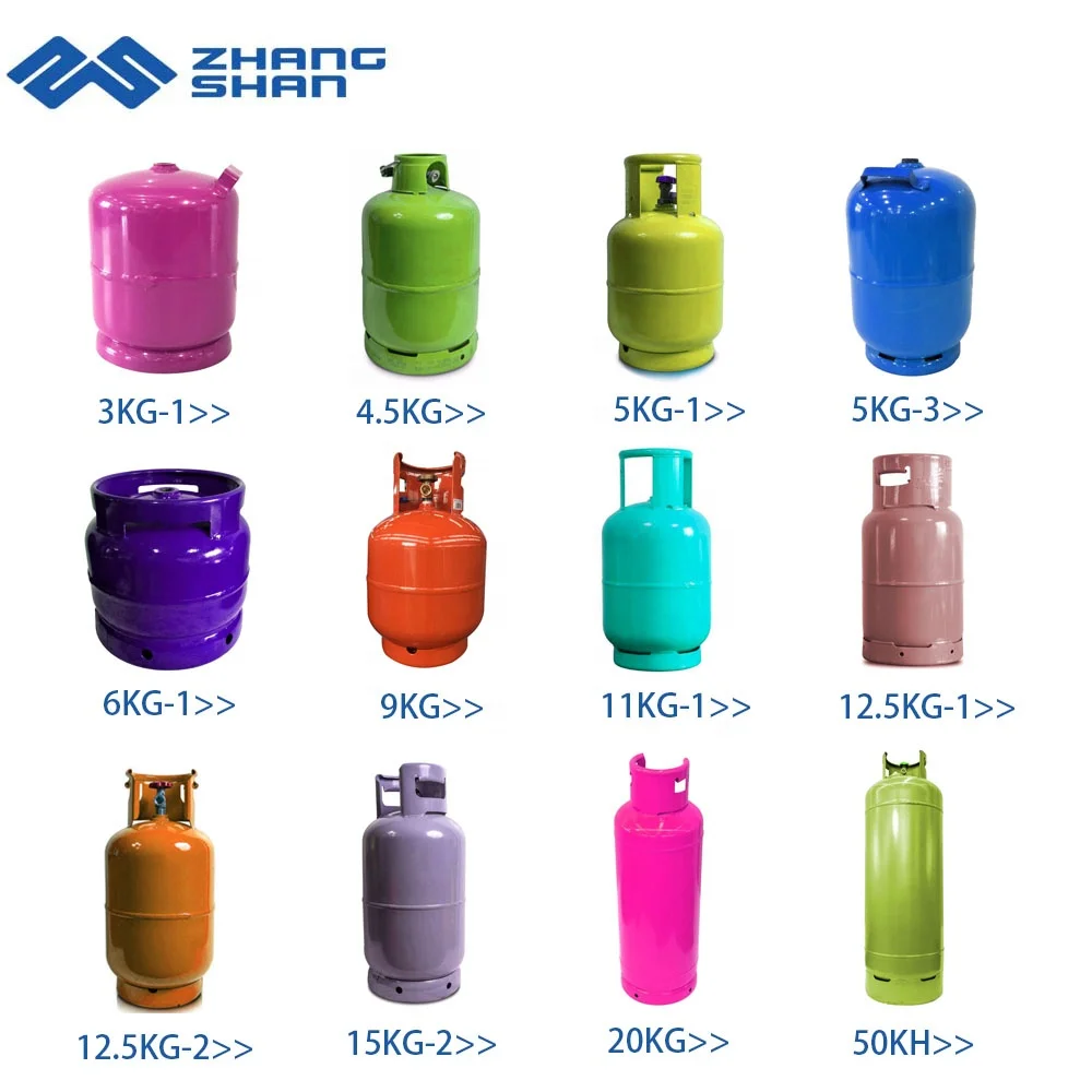 5 kg Compressed Mini sizes Gas Bottle Small Cylinder from China supplier