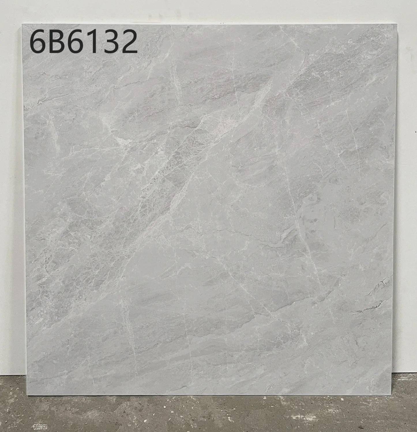 Современная антикварная керамическая глазурованная плитка для пола 24x24 дюйма керамика из серого мрамора внутреннего глянцевая/матовая отделка