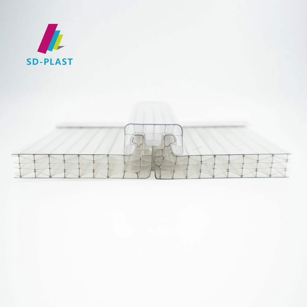 SUN-DECOR factory price10mm polycarbonate sheet U locked polycarbonate sheet roofing for agriculture