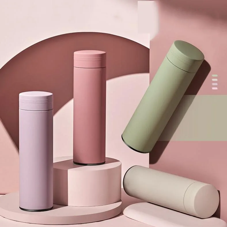 Double Vacuum hot Smart water bottles Insulation 500ml Tumbler stainless steel water bottle with custom logo