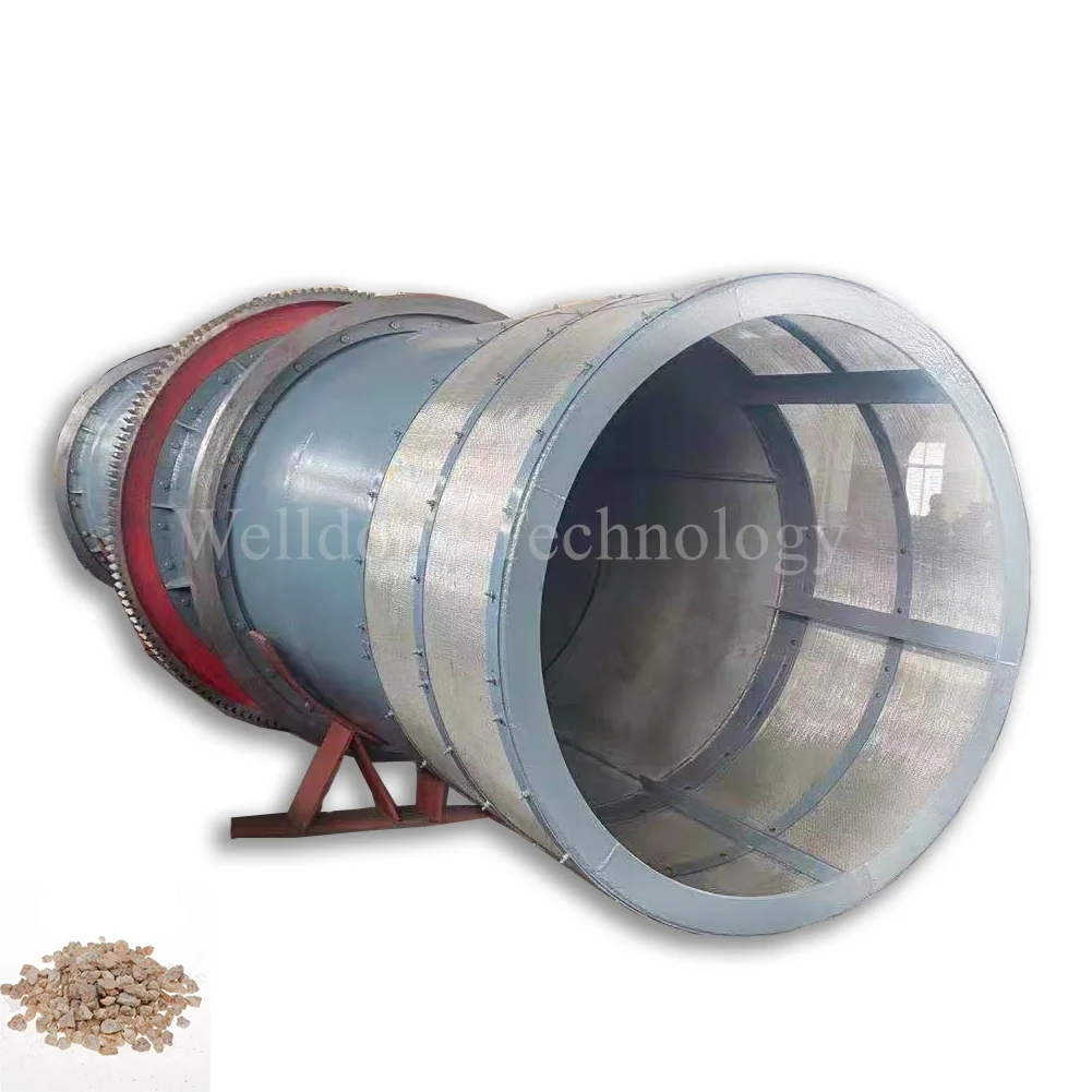 New Design Biomass Sawdust Dryer Wood Chips Paddy Straw Rotary Drum Dryer