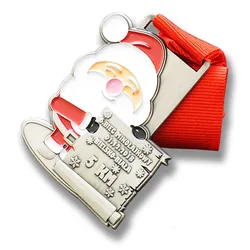 China Manufacture Wholesale Custom Metal Award Medal Marathon Running Trophies Sport Medal No Minimum Order