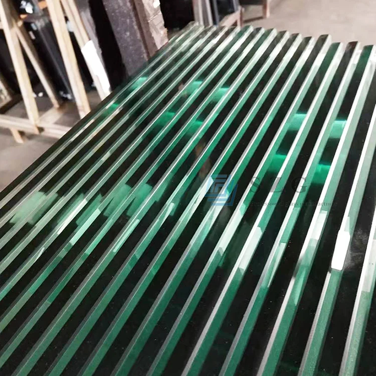12mm clear tempered glass custom cut to size 1/2 inch thick strong safety toughened building glass china factory cheap price