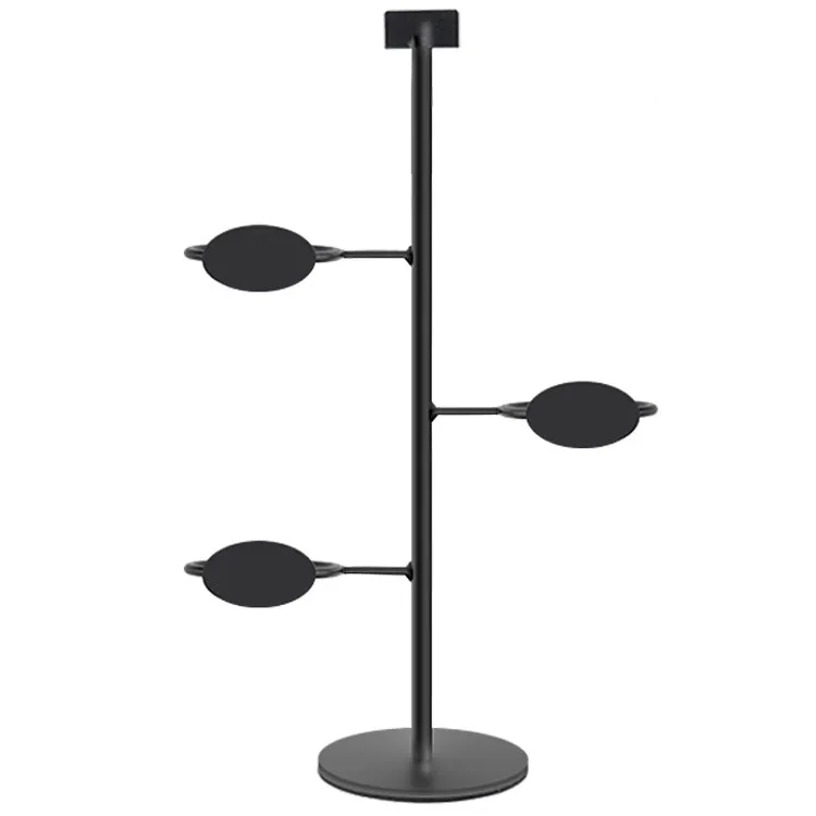 Metal Stand Coffee Cup Display Durable Milk Tea Cup Metal Display Rack