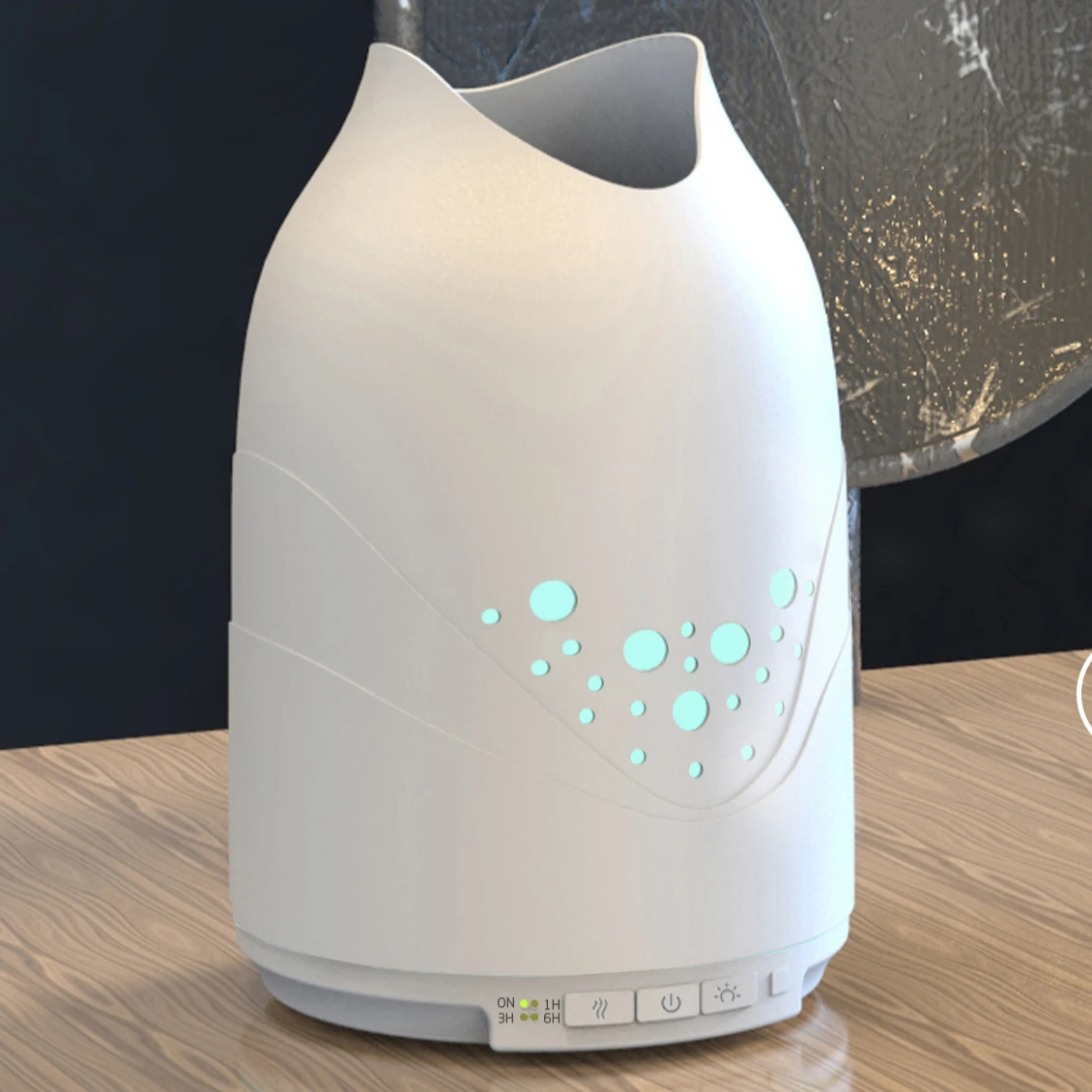 250ml USB Clear Bottle Humidifier Ultrasonic Home Air Moisturizer Mute Humidifier