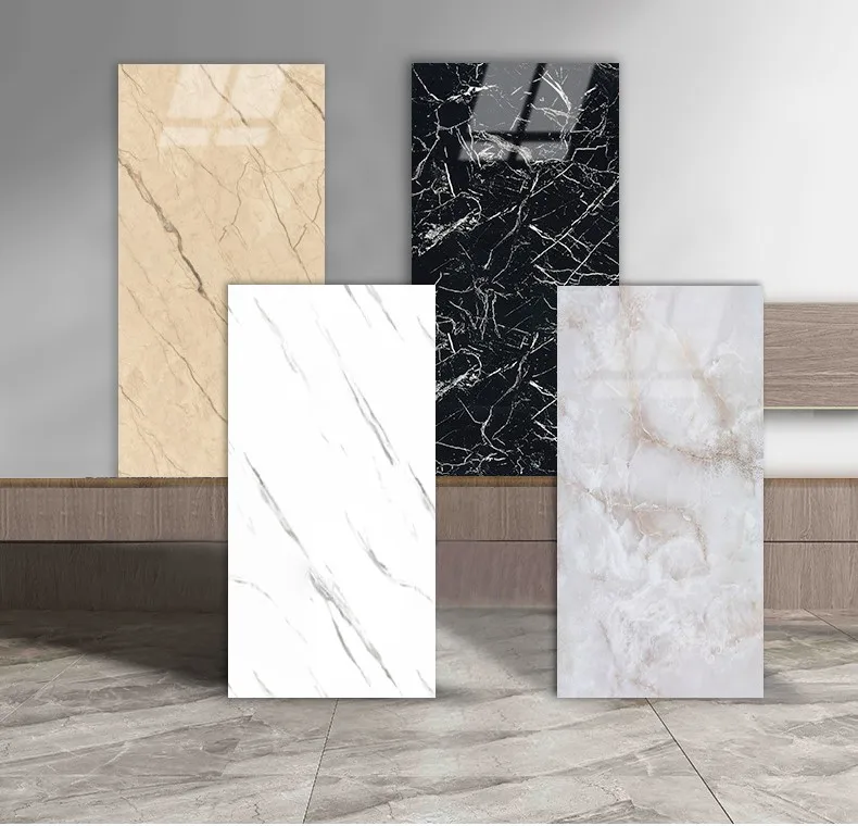 Waterproof self adhesive 3d foam wall tile peel and stick wallpaper exterior tiles marble look wall stickers home decor