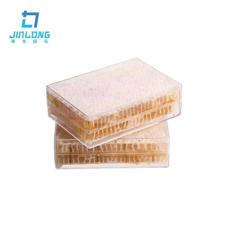 Best supplier raw honeycomb in 500g plastic cassette box for health